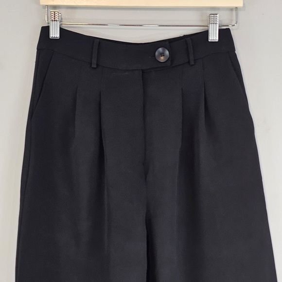 White Fox Press Pause Wide Leg Split Hem Pants Sz. Medium NWT - Picture 7 of 15